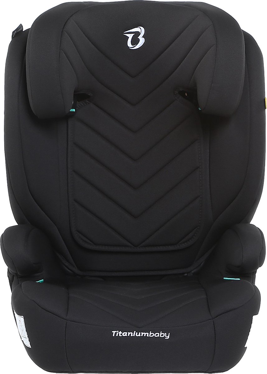 Titaniumbaby Vidar Zwart ISOFIX Autostoel 100-150 cm TB-5956