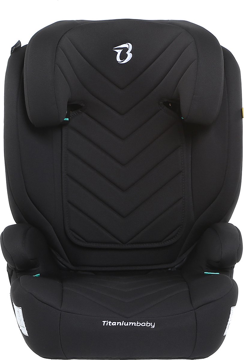 Titaniumbaby Vidar Zwart ISOFIX Autostoel 100-150 cm TB-5956