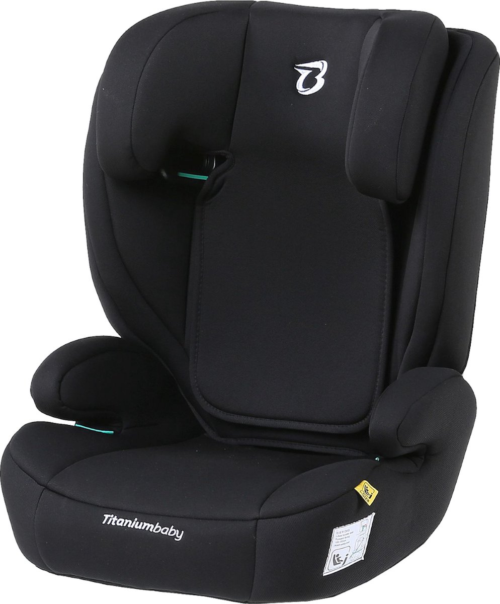 Titaniumbaby Vidar Zwart ISOFIX Autostoel 100-150 cm TB-5956