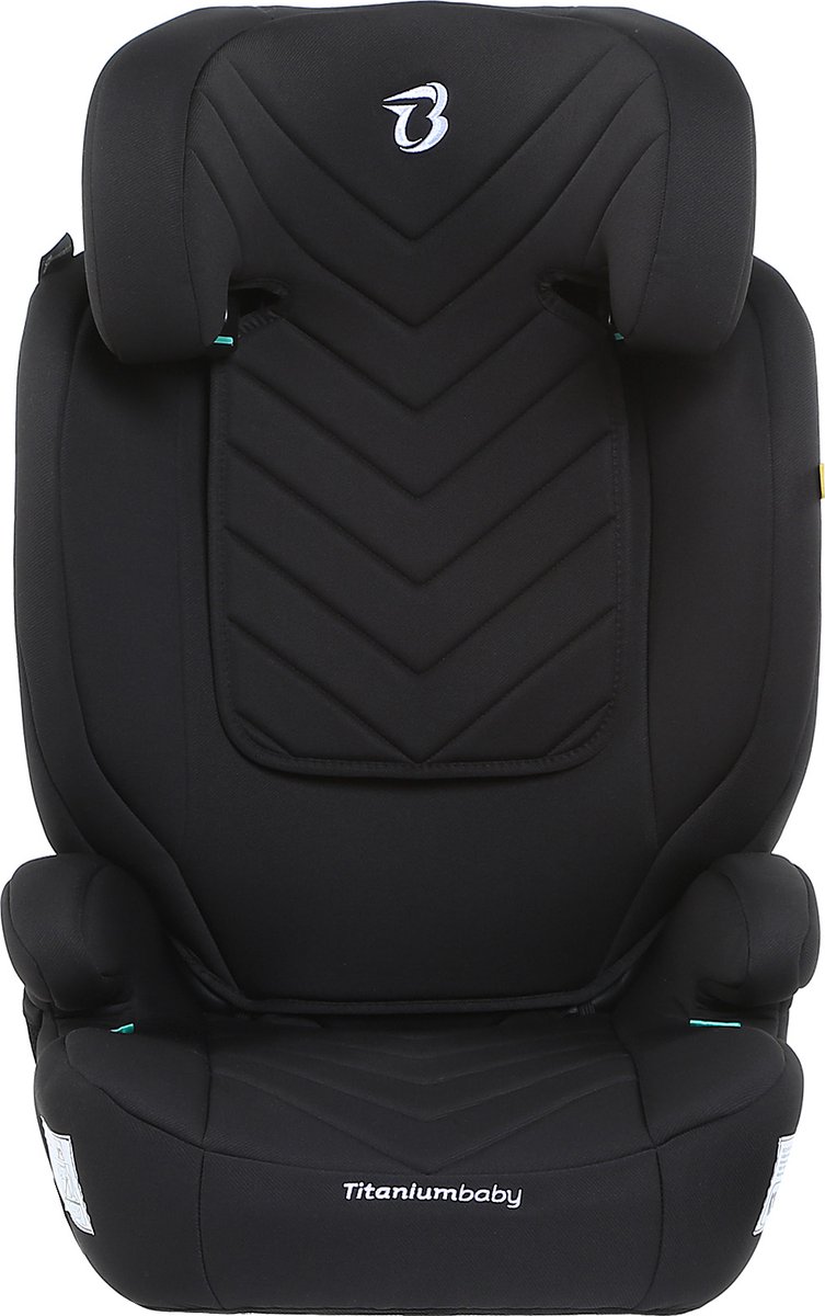 Titaniumbaby Vidar Zwart ISOFIX Autostoel 100-150 cm TB-5956