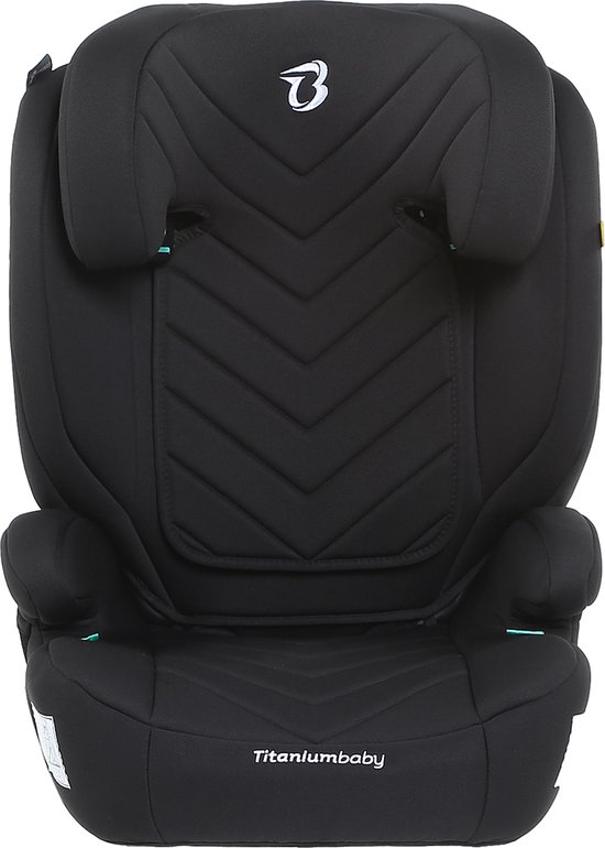 Titaniumbaby Vidar Zwart ISOFIX Autostoel 100-150 cm TB-5956