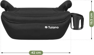 Tulano Cabby 20 Autostoel Zwart