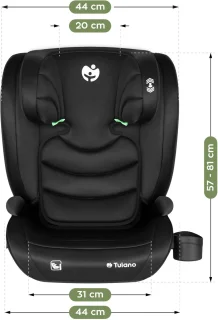 Tulano Joy 20 autostoeltje Zwart