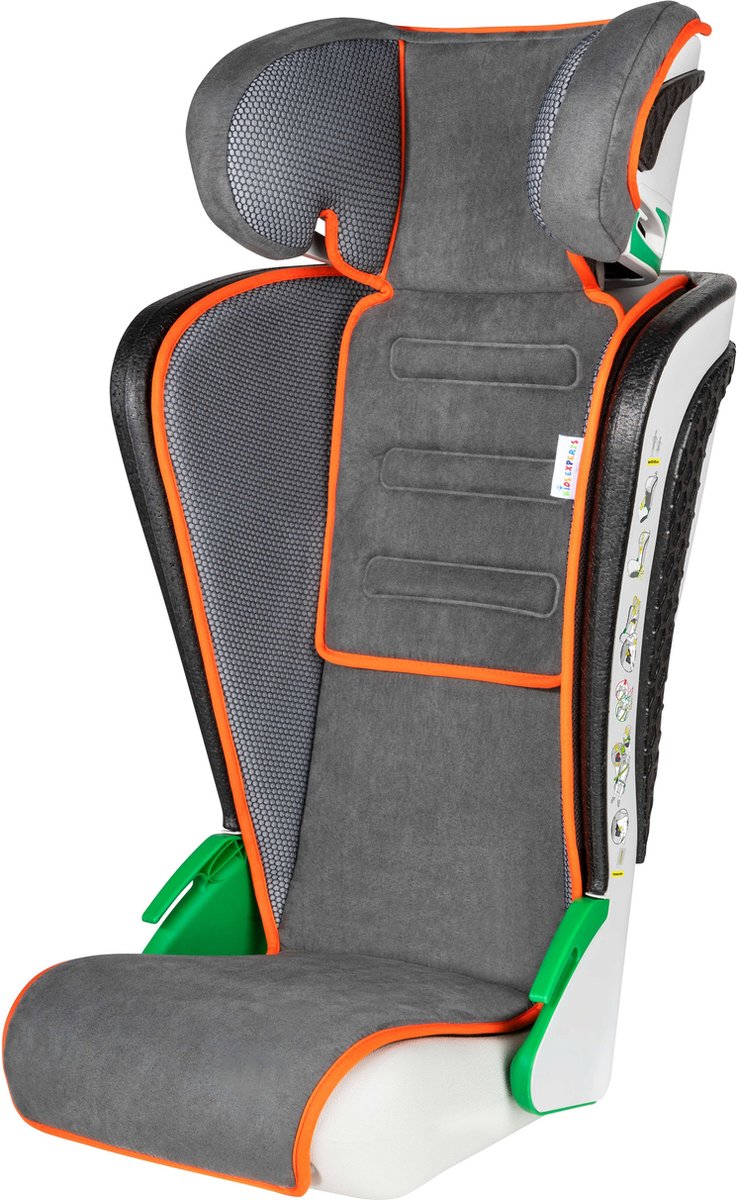 Walser Noemi kinderautostoeltje 3-8 jaar antraciet/oranje