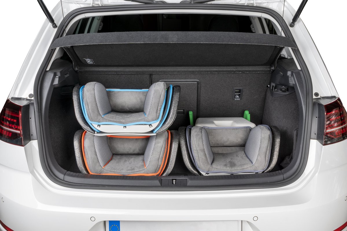 Walser Noemi kinderautostoeltje 3-8 jaar antraciet/oranje