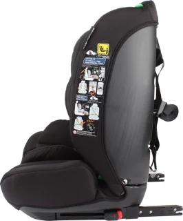 X Adventure Grow Fix Autostoel Groep 1/2/3 Zwart