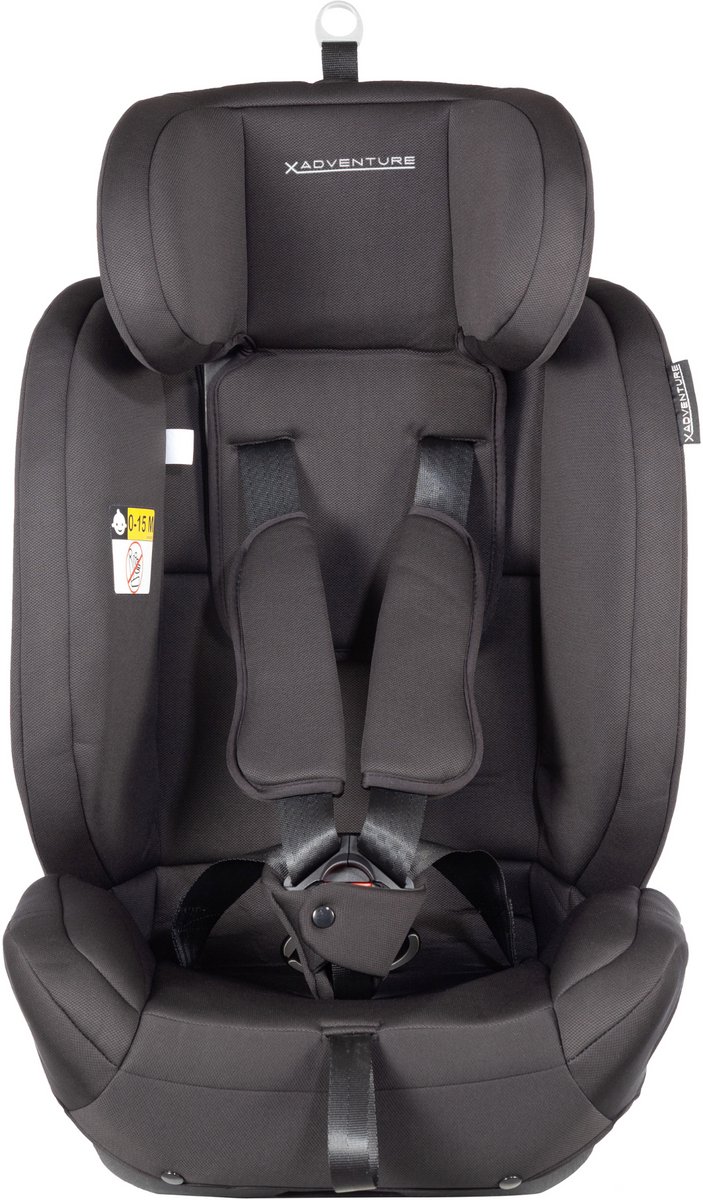 X Adventure Premium Autostoel Groep 1/2/3 Zwart