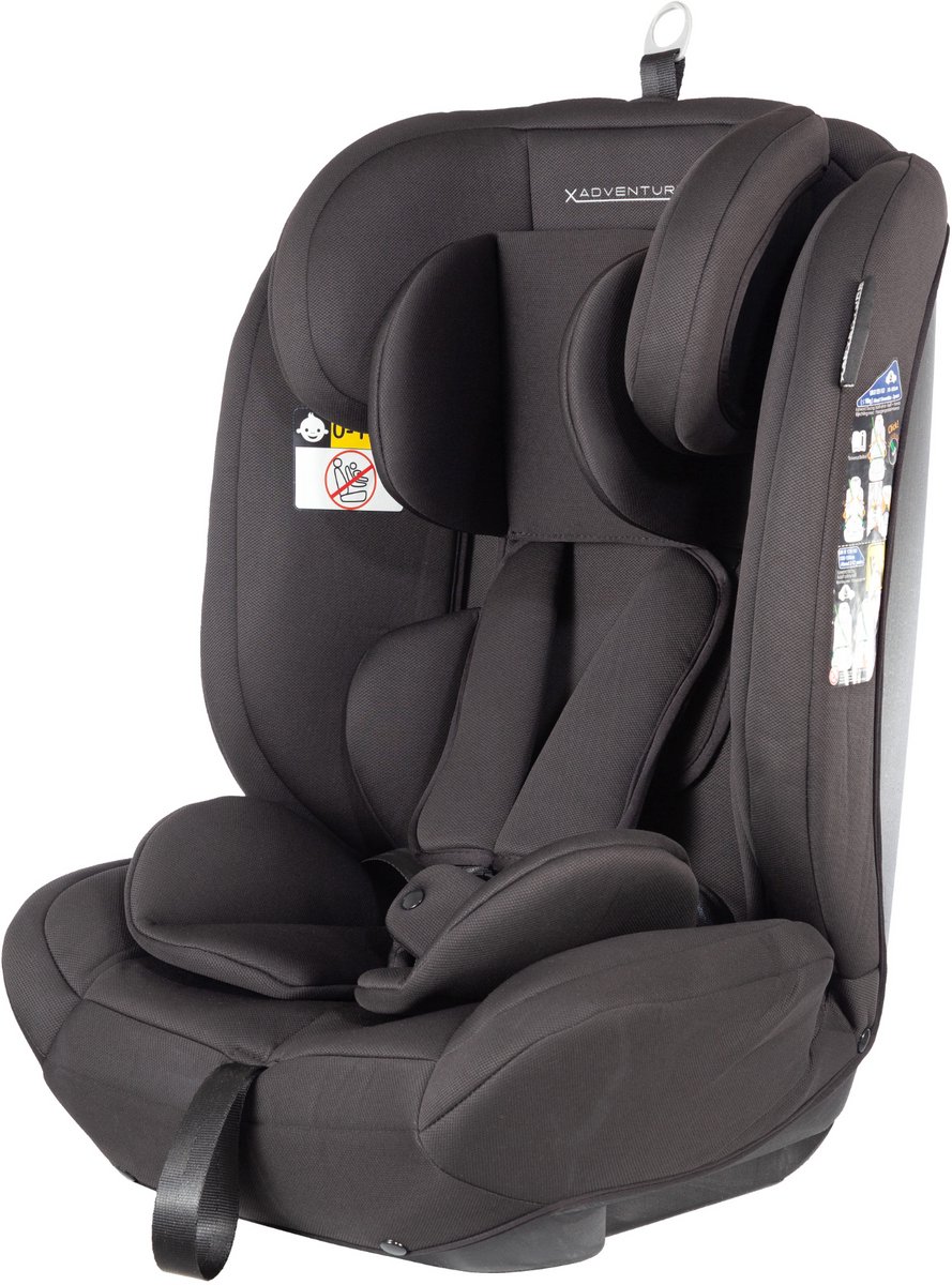 X Adventure Premium Autostoel Groep 1/2/3 Zwart