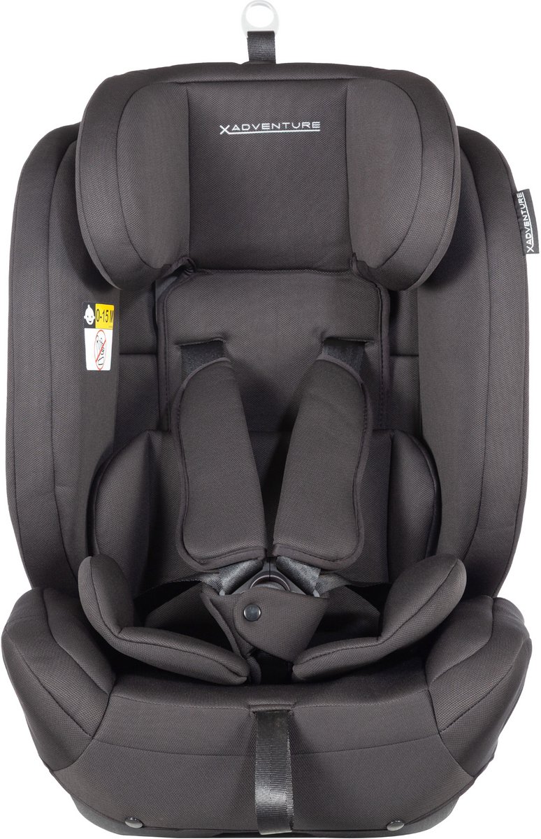 X Adventure Premium Autostoel Groep 1/2/3 Zwart