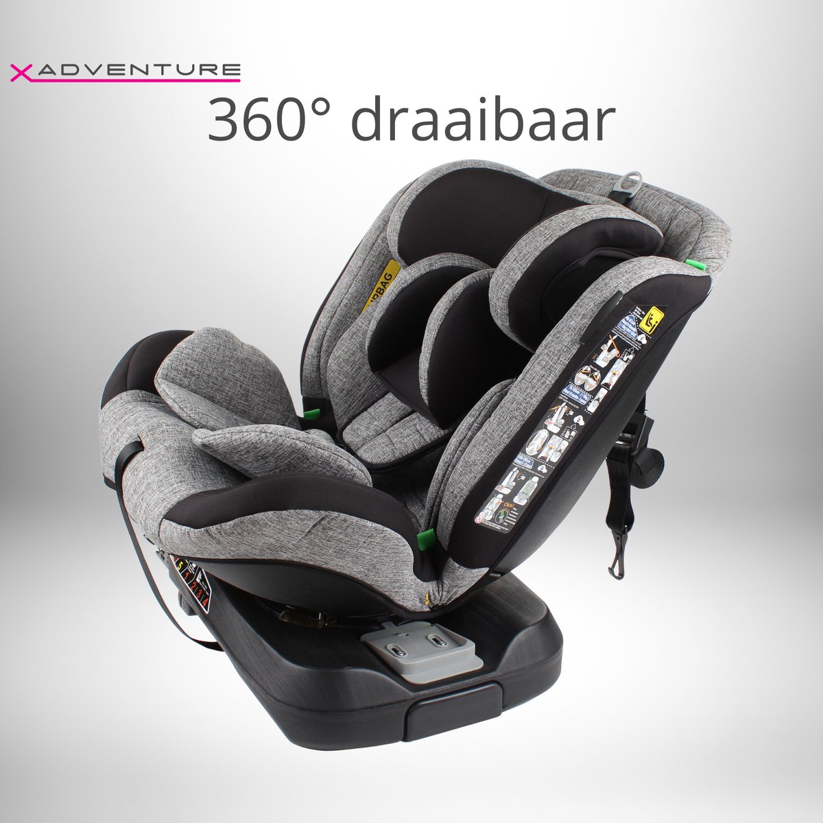 X Adventure Supreme 360° Autostoel i-Size Denim Grey