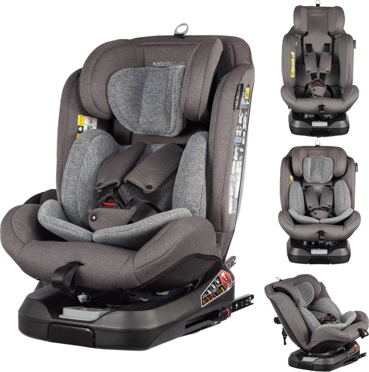 X Adventure Supreme 360° Autostoel i-Size Denim Grey