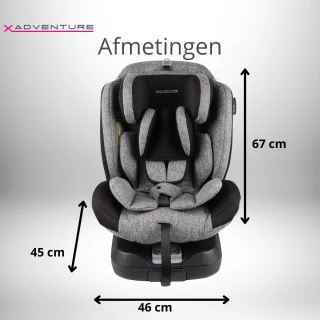 X Adventure Supreme 360° Autostoel i-Size Denim Grey