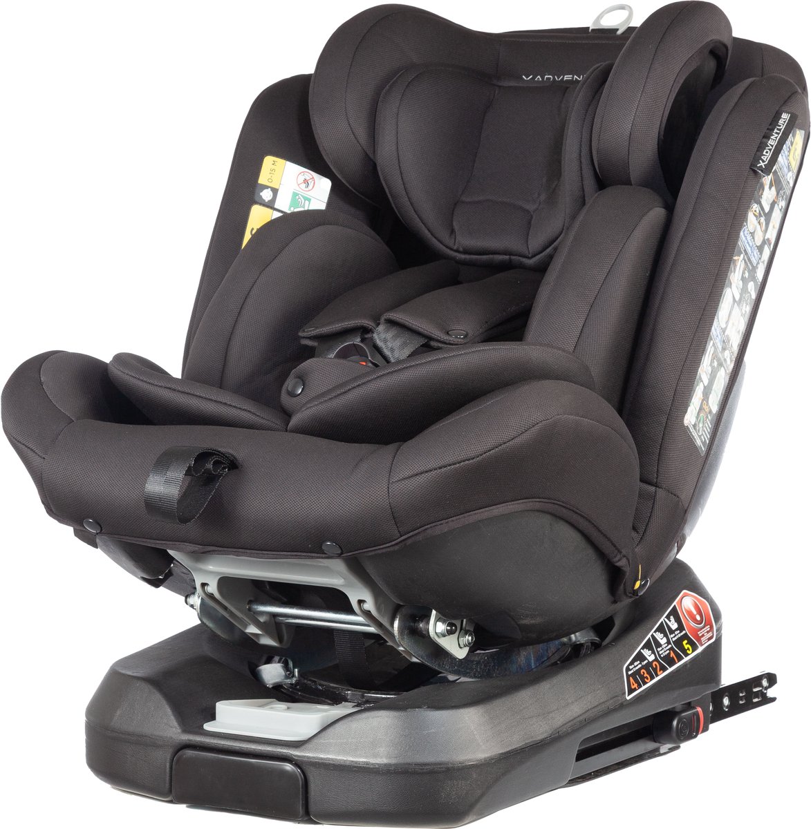 X Adventure Supreme 360 Autostoel i-Size Isofix Zwart