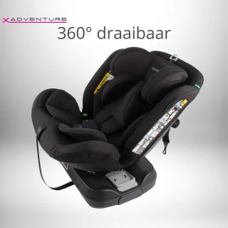 X Adventure Supreme 360 Autostoel i-Size Isofix Zwart