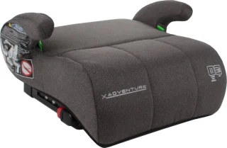 X Adventure Turbo Booster Zitverhoger Grijs