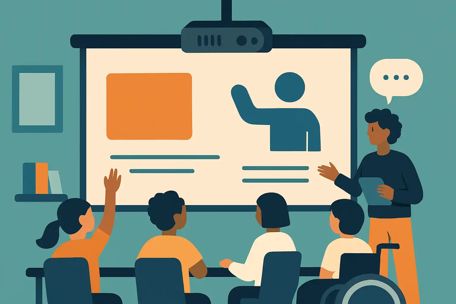 Beamer in het klaslokaal: zo maak je lessen interactiever en inclusiever