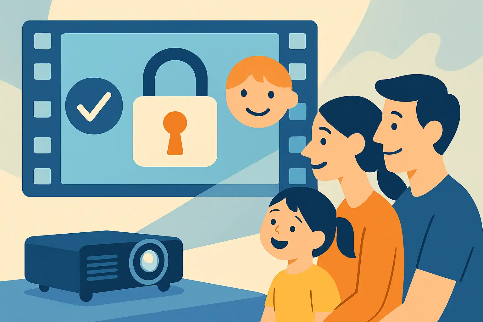 Beamer voor ouders: zo maak je filmavonden veilig en kindvriendelijk