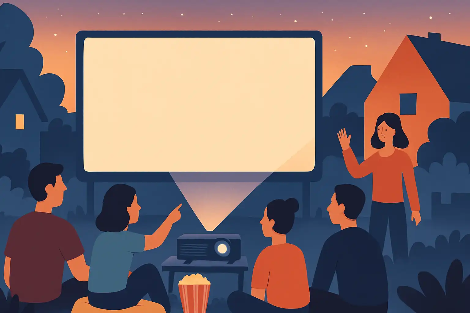 Bioscoop in de buurt: zo houd je openluchtfilms leuk voor jou en je buren