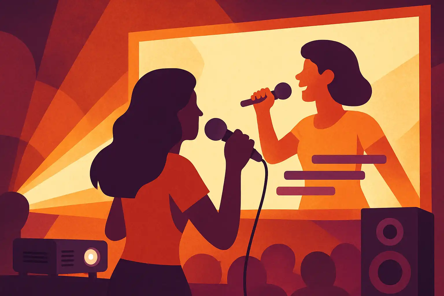 Karaoke op groot scherm: zo zet je een onvergetelijke zangavond op met je beamer