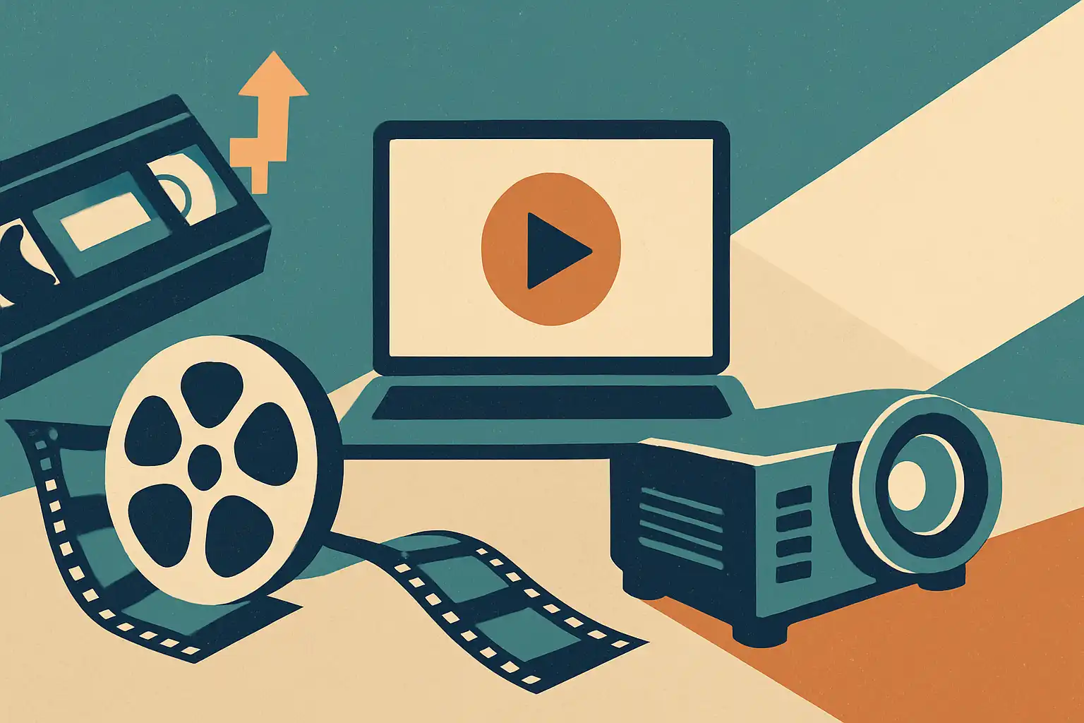 Oud beeld, nieuw leven: zo digitaliseer en optimaliseer je vintage video's voor indrukwekkende beamerprojecties