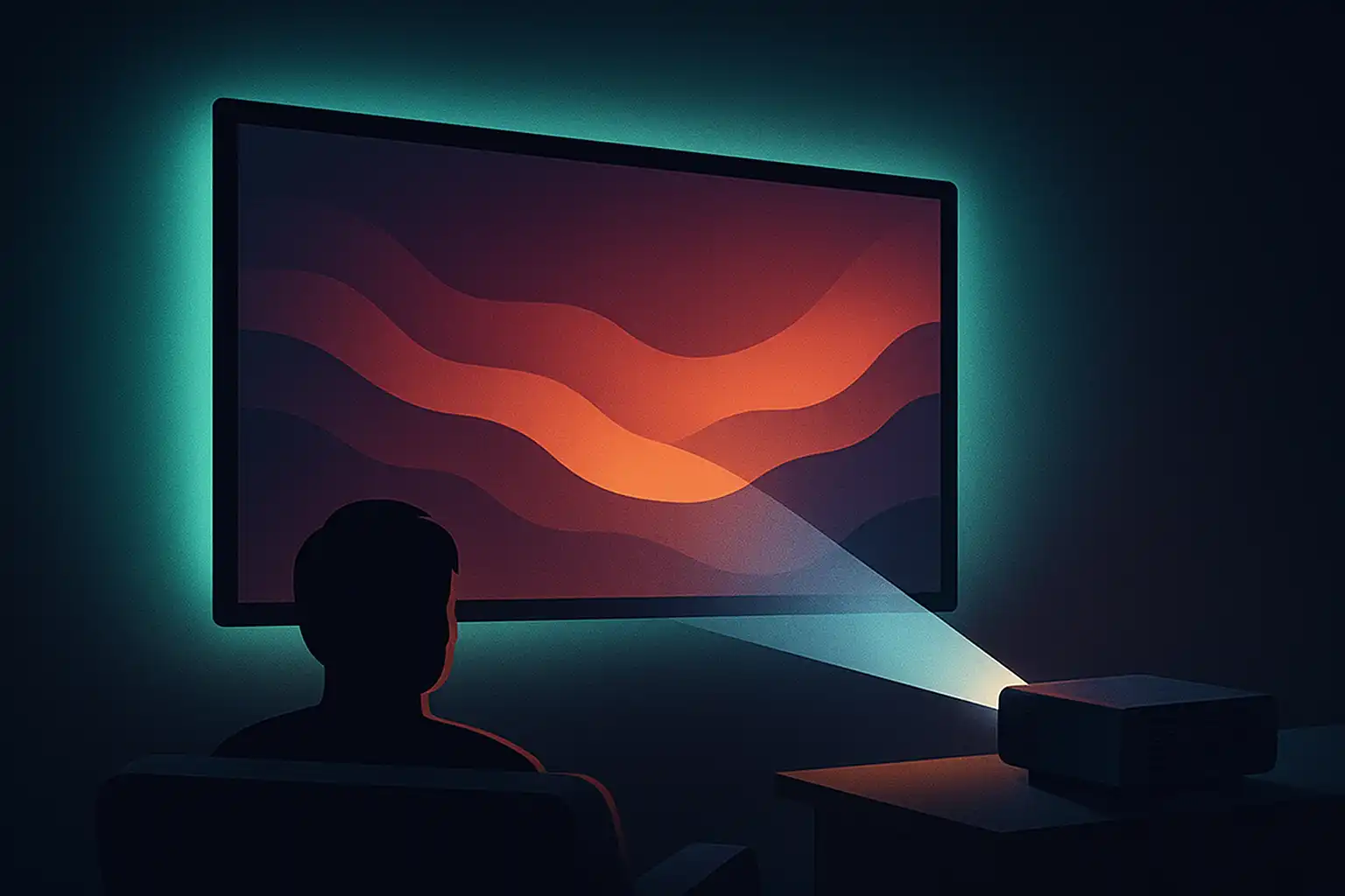 Waarom bias lighting een gamechanger is voor je beamer: contrast, comfort en cinema‑sfeer in één simpele truc