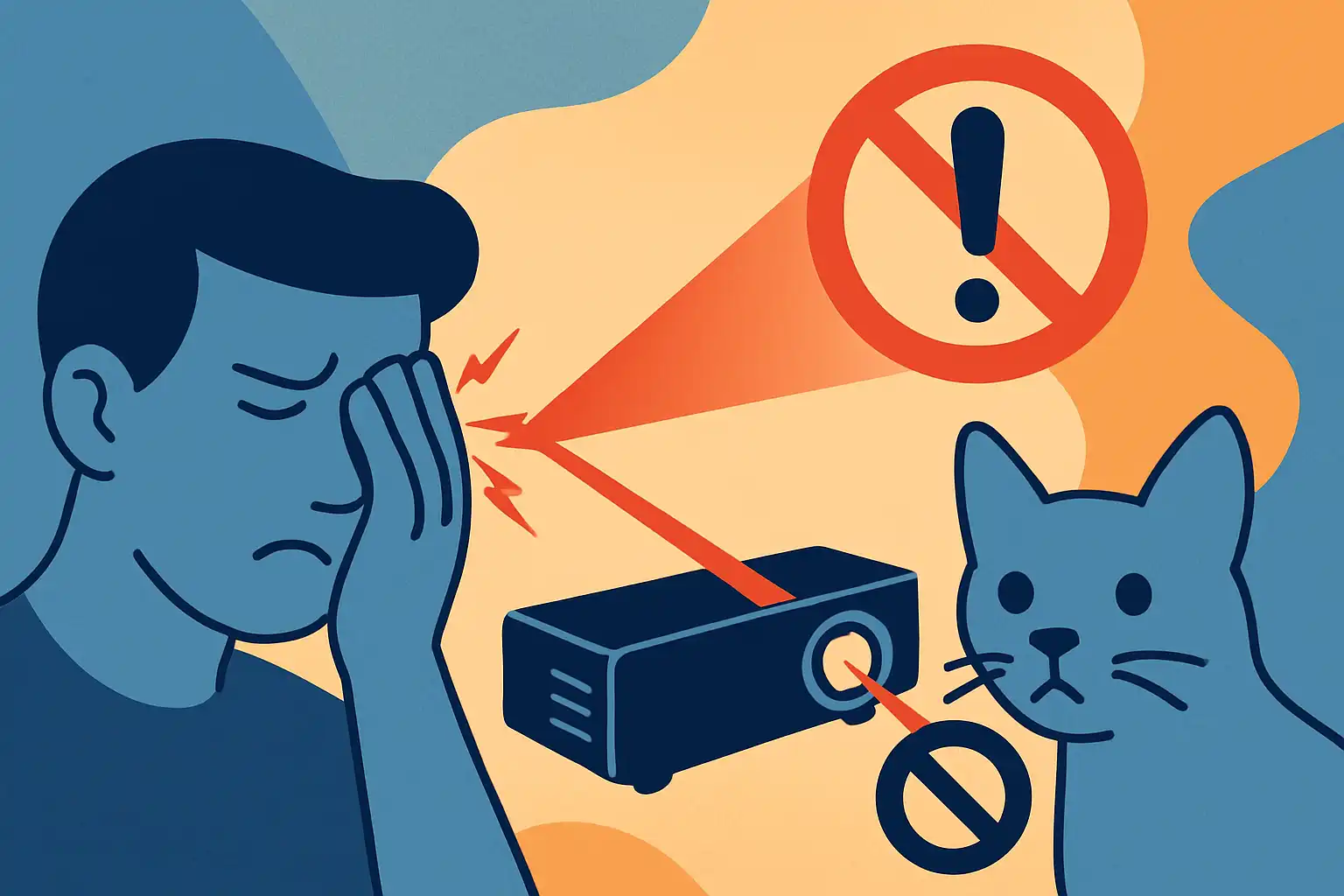 Zijn laserbeamers gevaarlijk voor je ogen en huisdieren? zo gebruik je ze veilig