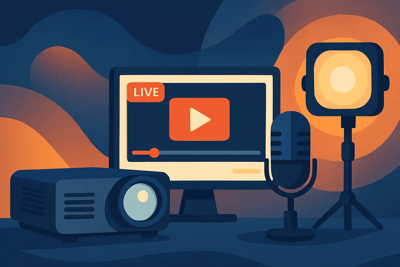 Zo gebruik je je beamer voor livestreams en contentcreatie: tips voor beeld, audio en belichting