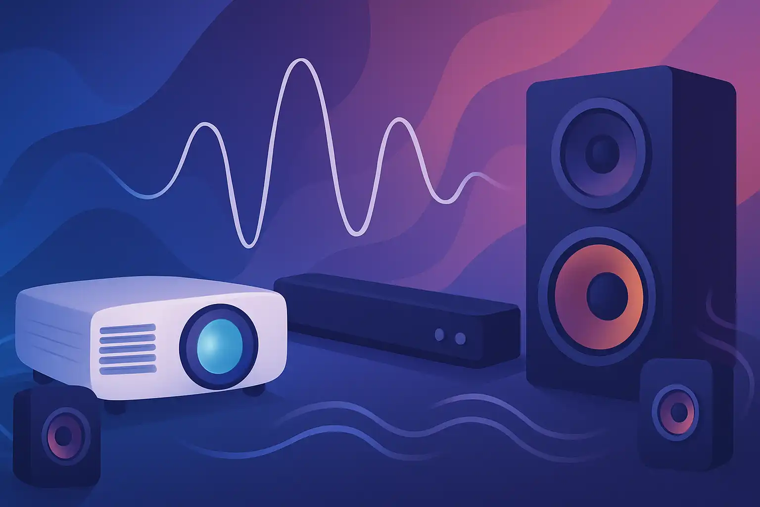 Zo kies je het perfecte geluid bij je beamer voor bioscoopwaardige audio