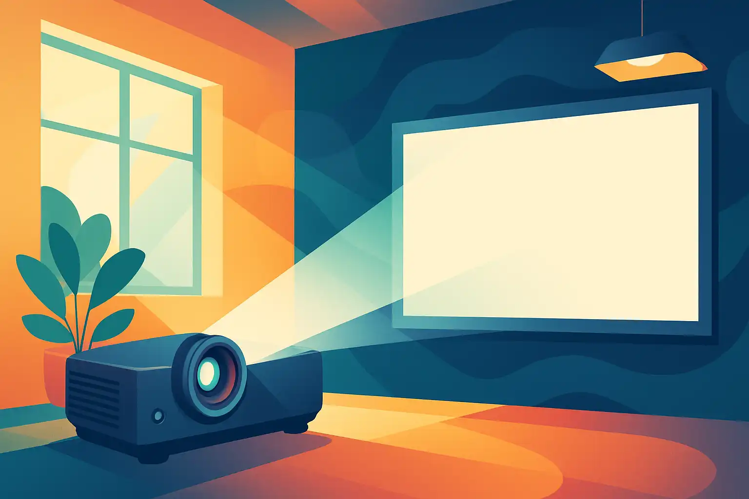 Zo krijg je goed beeld met je beamer in een lichte kamer: contrast, schermkeuze en verlichtingstips