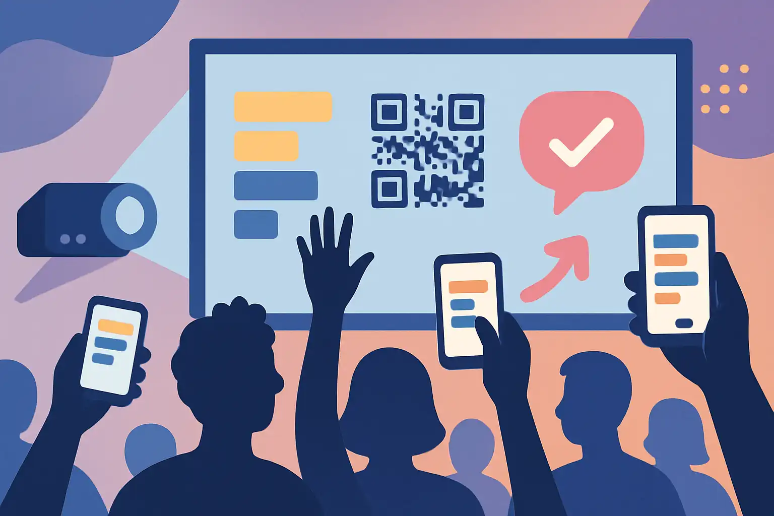 Zo maak je van je beamer een sociaal medium: interactieve polls, QR‑integratie en live kiesmomenten tijdens filmavonden