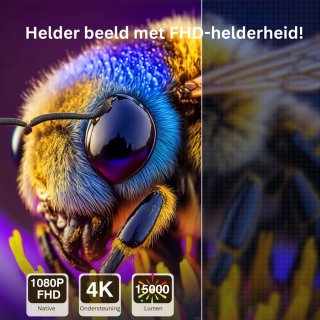 Wat vinden we goed aan de Mini Beamer - Projector met Wifi - Bluetooth