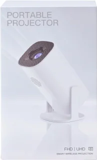 Draagbare mini-projector met wifi 6BT 5.4 en Android 11.0 - automatische keystone-correctie - 180 graden draaibare Smart Home Cinema projector - telefoon/tv-stick/laptop. Beamer