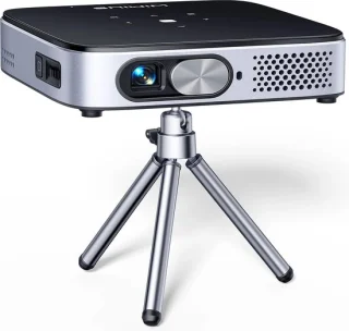 Mini beamer - Mini beamer projector - Mini projector smartphone - Mini projector bluetooth - Mini beamer wifi bluetooth - Mini projector voor telefoon - Android - FHD 1080P ondersteuning