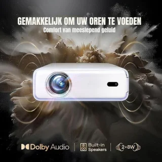 MMP®Mini beamers - Projector - Mini beamer - Wit - 22cm x 17cm x 8cm