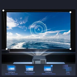 Beamer – Projector – Mini Beamer – Thuisbioscoop – Wifi Beamer – Native Full HD 1080p – 3000 ANSI Lumen Helderheid