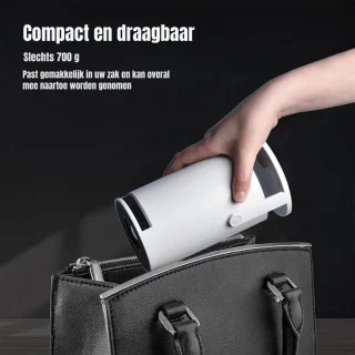 SCH® Draagbare beamer - Beamer - Projector - Mini Beamer - Wit - 11cm x 11cm x 17cm