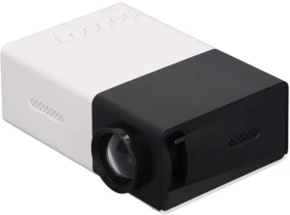 Projecteur - HD 1080P - Diffusez depuis votre téléphone avec USB - Mini projecteur - Vidéoprojecteur Palm - Projecteur pour enfants