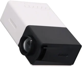 Projecteur - HD 1080P - Diffusez depuis votre téléphone avec USB - Mini projecteur - Vidéoprojecteur Palm - Projecteur pour enfants