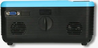 Bluetooth beamer - Mini Beamer met DVD speler - 2800 lumen - 30.000 uur levensduur - Full HD - Bluetooth 5.0-2 x HDMI - USB - SD - AV-in - VGA - blauw Beamer