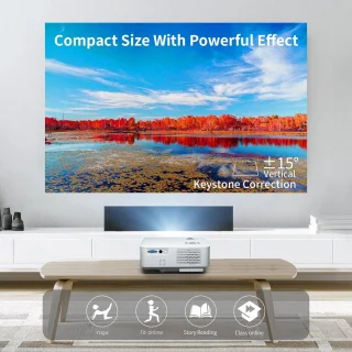 Mini Projector – draagbare beamer voor thuisgebruik. Beamer