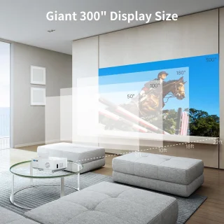 Mini Projector – draagbare beamer voor thuisgebruik. Beamer