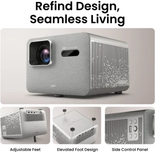 BenQ TK705i 4K HDR Laser 3000 Lumen Film en Gaming Beamer - Projector met 5ms Reactietijd - HDR10+ & HLG - Google TV Android 15 - Automatische 2D keystone correctie - Auto Focus - Auto Cinema Mode - Compact en stijlvol design