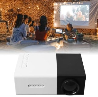De Miniprojector, 1080P Full HD-videoprojector, Draagbare Buitenbioscoopprojector, Hifi-stereoluidsprekers, HDMI, USB, Smartphone, Tablet, Tv-sticks in één oogopslag
