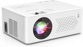 Mini Beamer met 5G Wifi en Bluetooth 5.1 - FHD 1080P Projector voor Thuisbioscoop