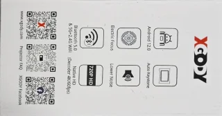 Draagbare Mini-Beamer met Android 12, 1080p en WiFi 6