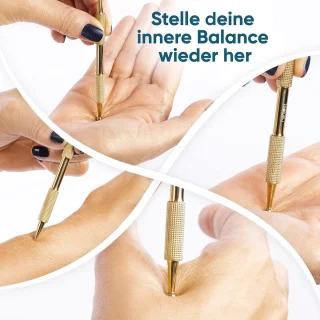 Acupressuurstift en Meridiaanstift - 10 cm, Voor Thuisgebruik en Kinesitherapie