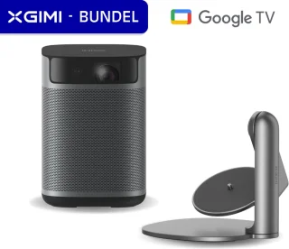 XGIMI MoGo 2 (GTV) Pro Draagbare Smart-Projector + Multi-Angle Stand – Full HD 1080p – 430 ISO Lumen – Google TV met Netflix – Dolby Audio