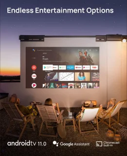 Equivera Mini Beamer - Draagbare Beamer - Beamer - Mini Beamer Projector - Projector - Mini Projector
