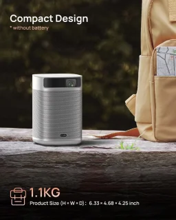 Equivera Mini Beamer - Draagbare Beamer - Beamer - Mini Beamer Projector - Projector - Mini Projector