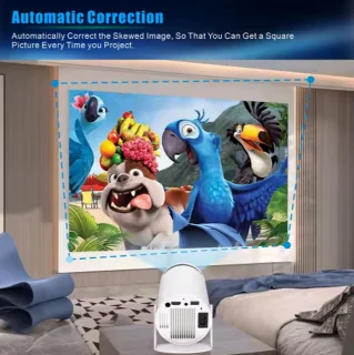 Draagbare Mini Projector – Smart Android Beamer met WiFi & Bluetooth – Full HD Home Theater